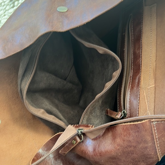 NWOT Naot brown leather tote - Picture 4 of 6